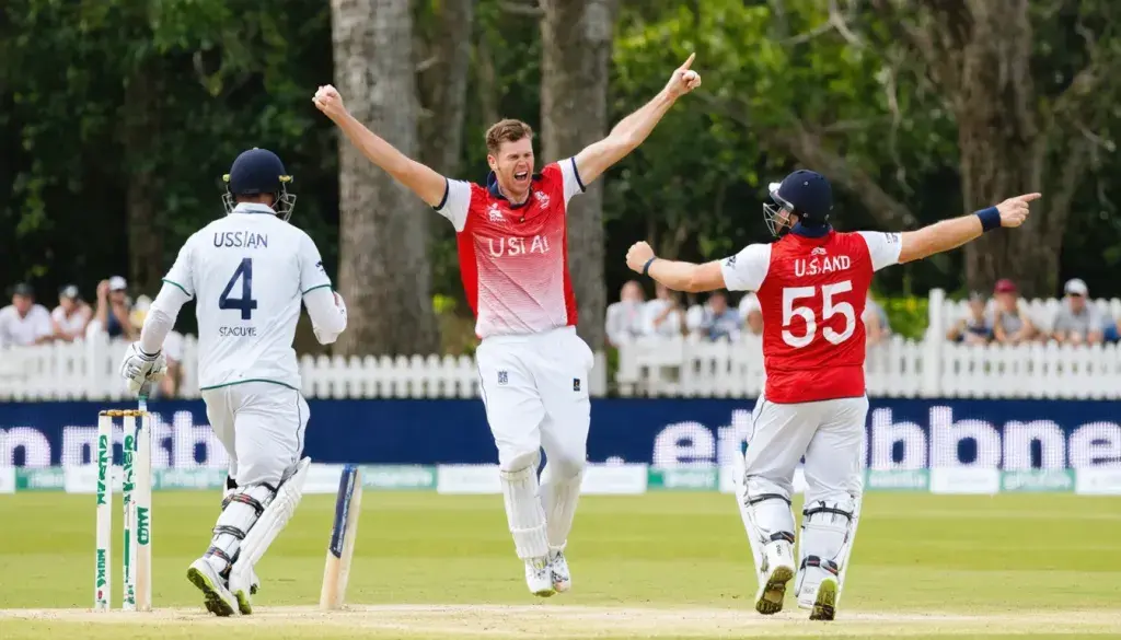 U.S. Secures First Victory Over Test Nation Ireland in Florida Cricket Clash