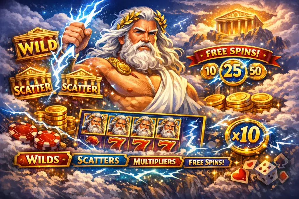 Zeus Slot Breaks Down Its Bonus Features for Modern Casino Players